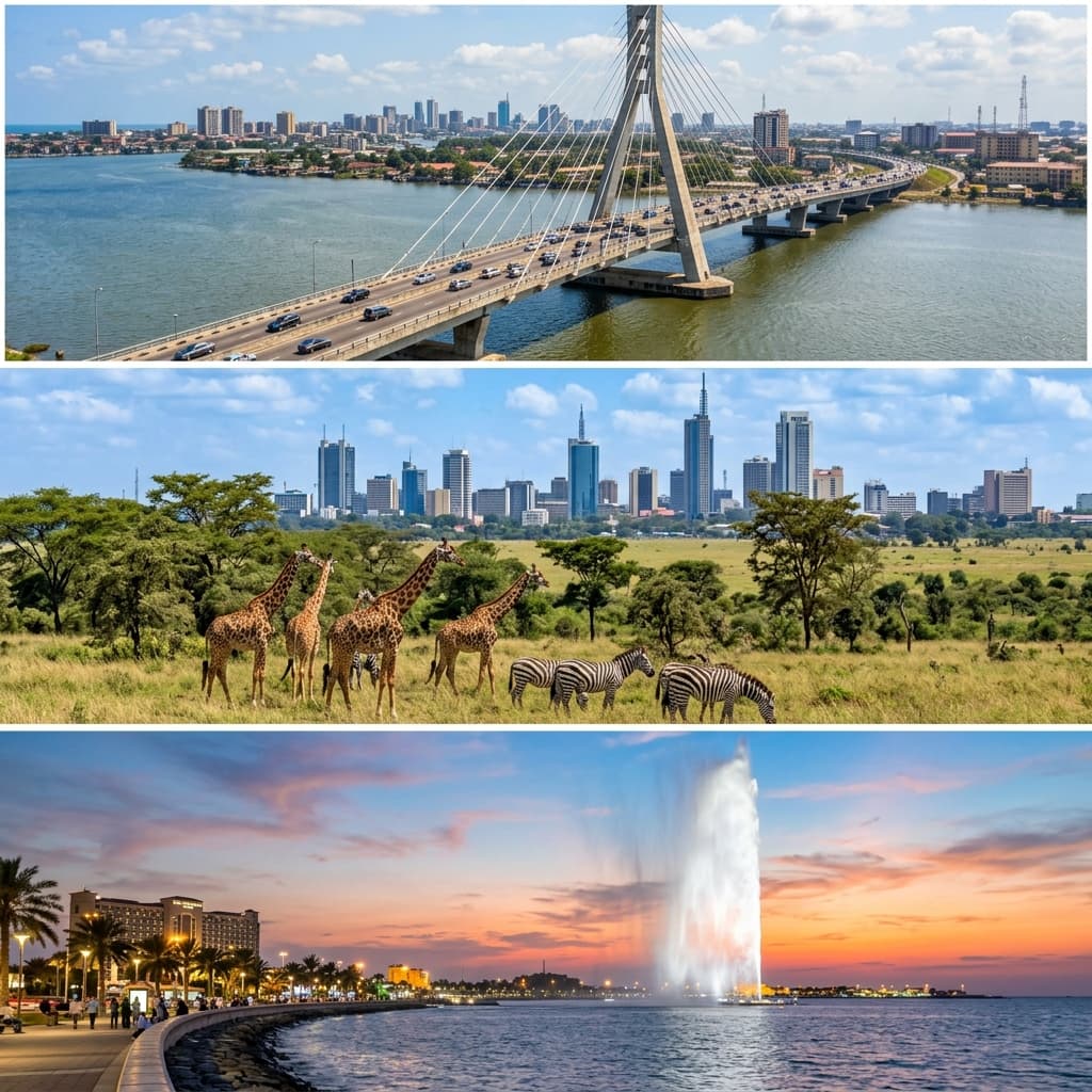 Travel view representing Lagos enquiries